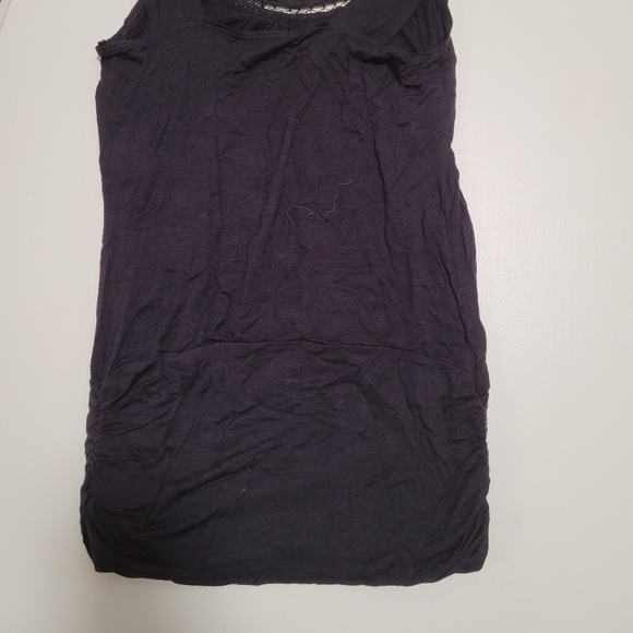Black Tank with Decorative Top - Picture 4 of 4